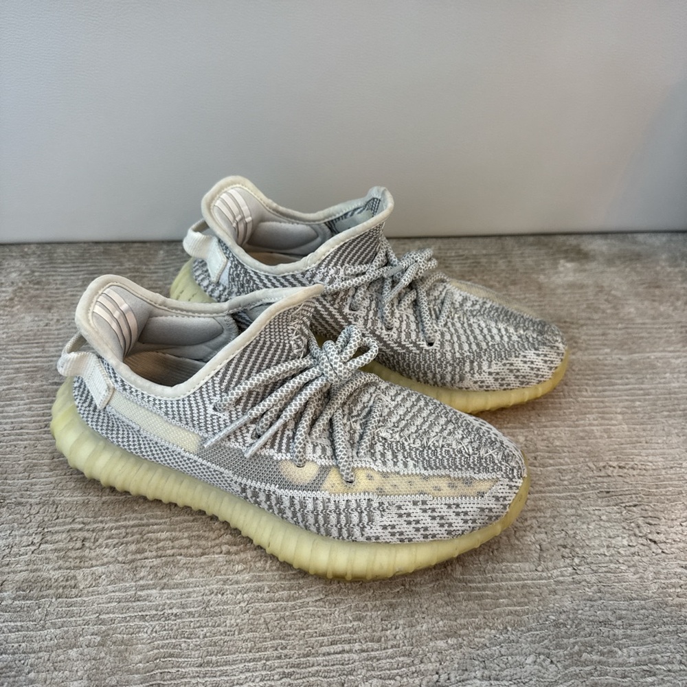 adidas yeezy Gray and Cream Sneakers